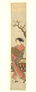 Courtisane onder bloesemende boom-Rijksmuseum RP-P-1956-696
