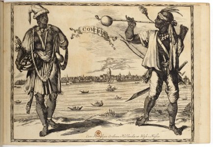 Covchin -Cochin- - Costumes des quatre parties du monde, gravés dans la manière de Luycken (1670)