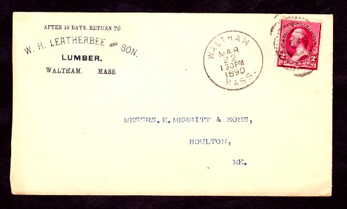 Cover 1890 Mass-2c