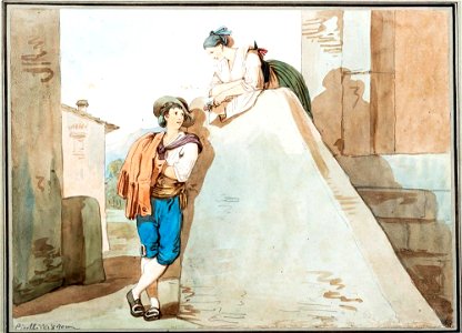 Courtship - Bartolomeo Pinelli