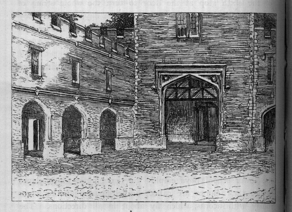 Courtyard - Tom Brown's School Days (1869)