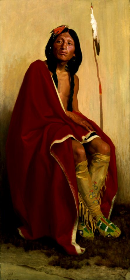 Eanger Irving Couse - Elk-Foot of the Taos Tribe - Google Art Project