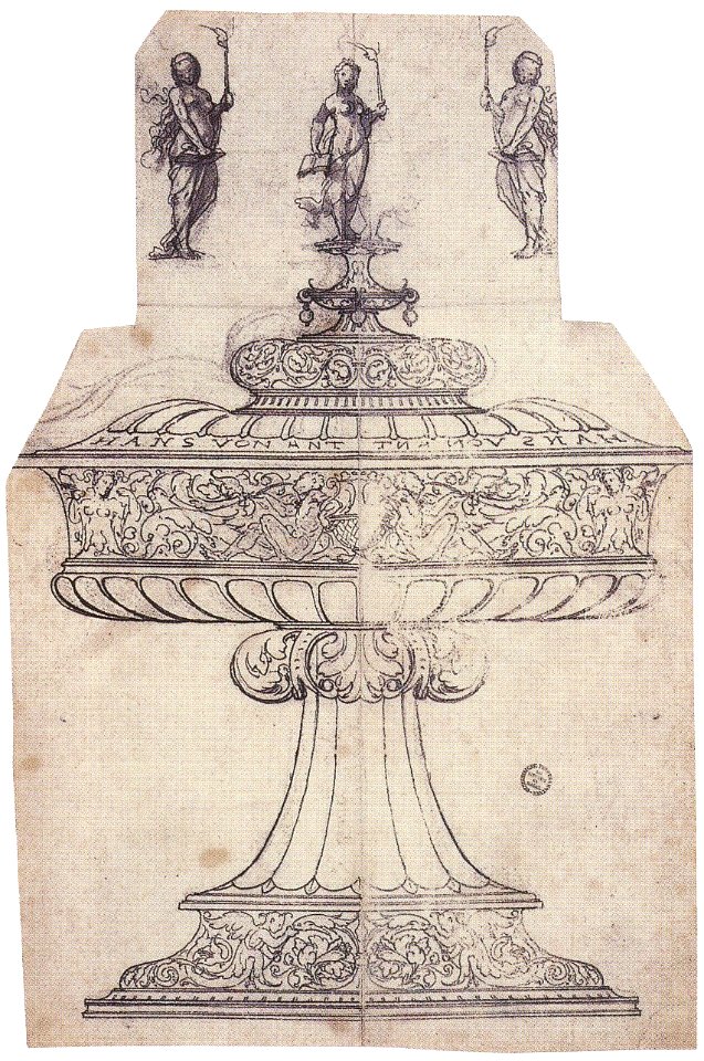 Covered cup, design by Hans Holbein the Younger