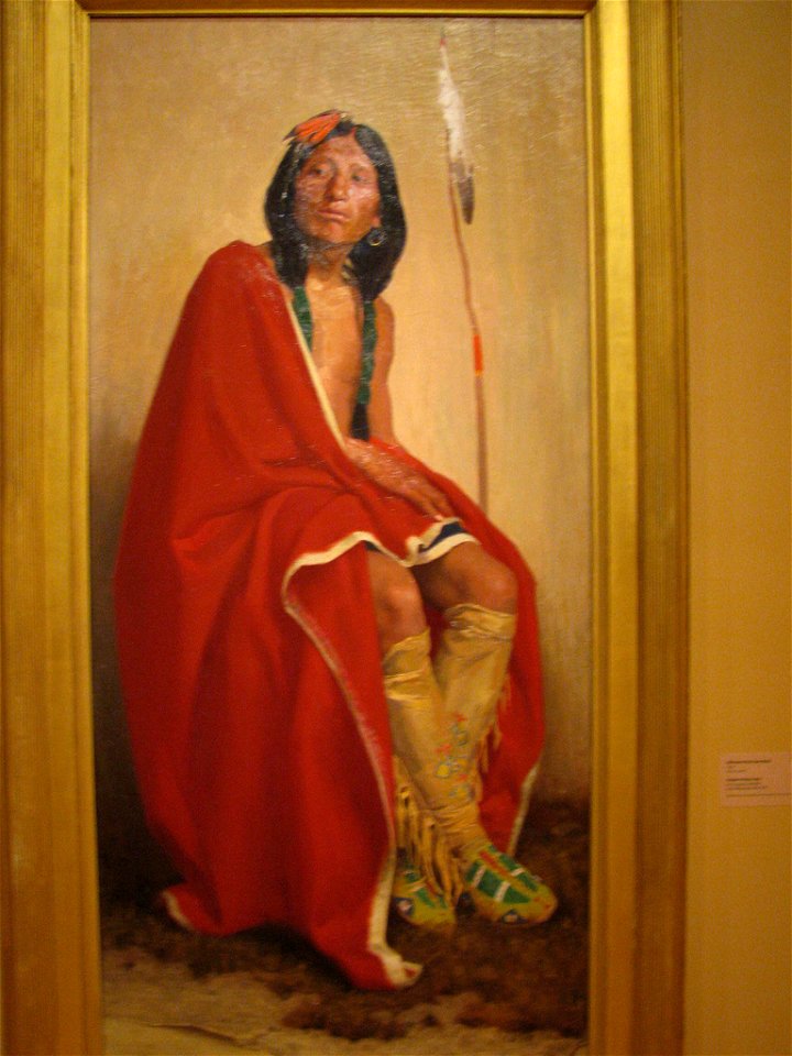 WLA amart Elk-Foot of the Taos Tribe 1909 Eanger Irving Couse