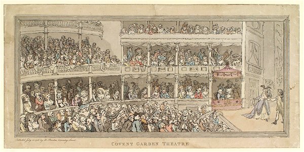 Covent Garden Theatre by Henry Brookes
