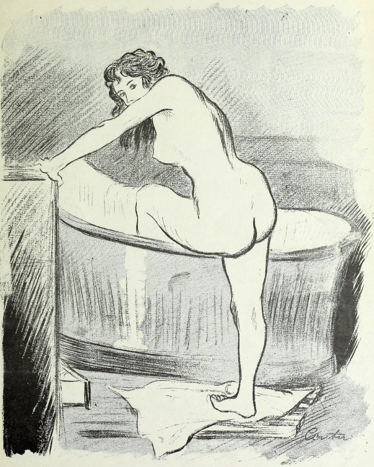 Couturier - Des femmes en chemise, 1870 - Ill-025