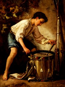 Drummer Boy 1857 Thomas Couture