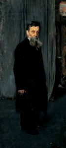 Kenyon Cox - Portrait of Henry L. Fry (1883)