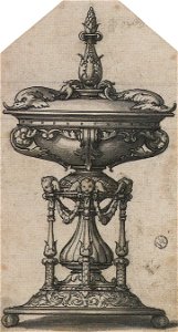 Covered Cup with Dolphins, design by Hans Holbein the Younger
