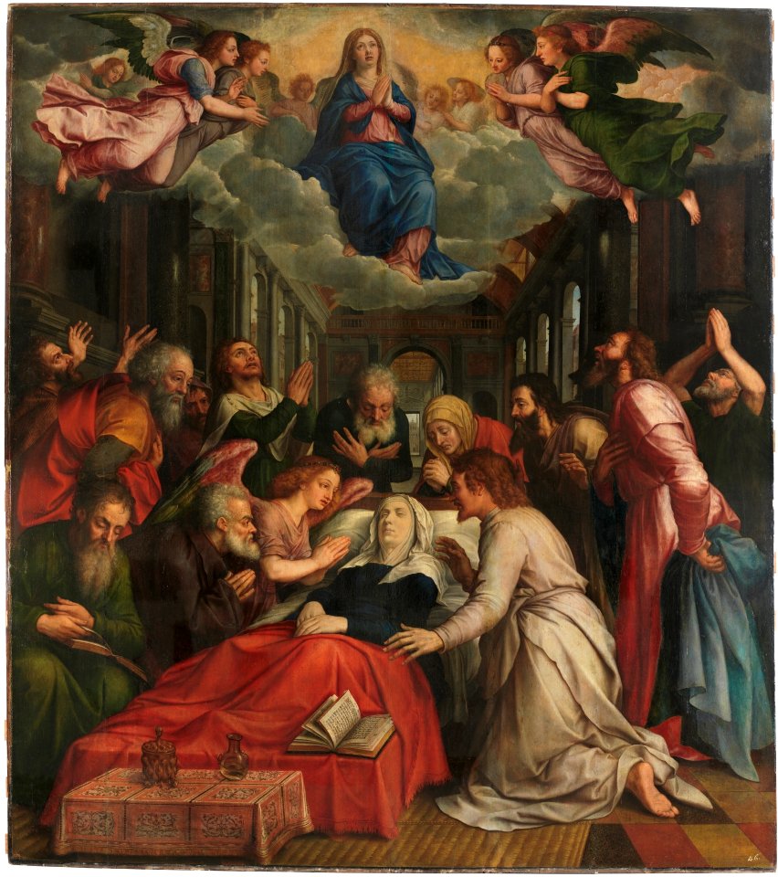 Michiel Coxie - The Death of the Virgin