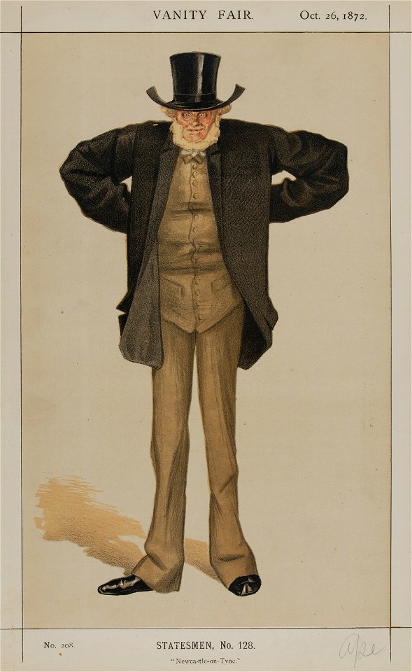 Joseph Cowen Vanity Fair 26 October 1872