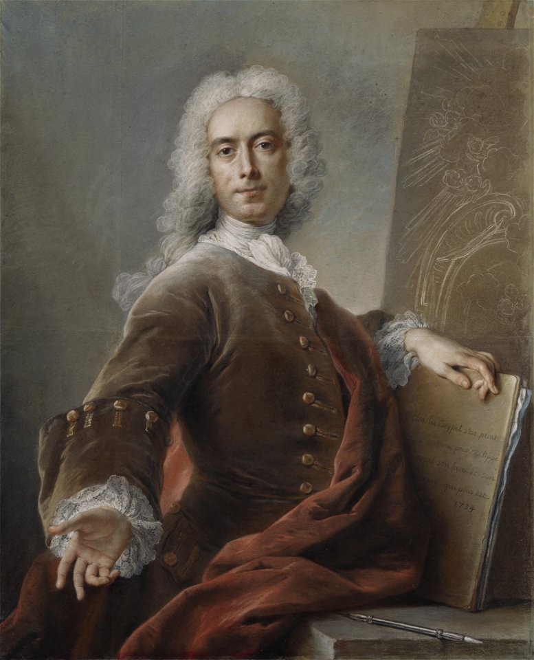 Charles-Antoine Coypel Self-Portrait 1734