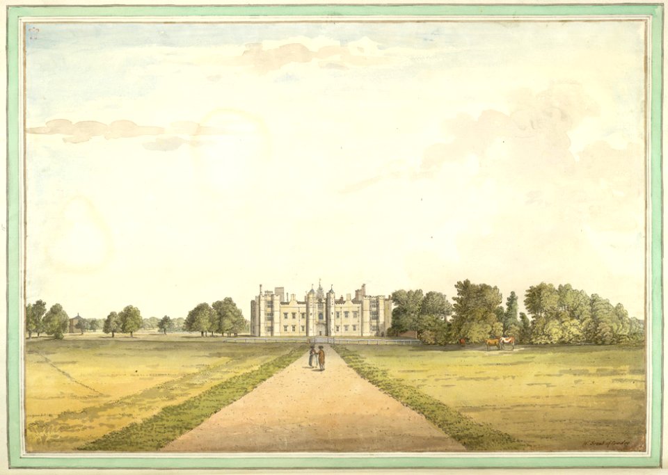 Cowdray by Samuel Hieronymus Grimm 1782