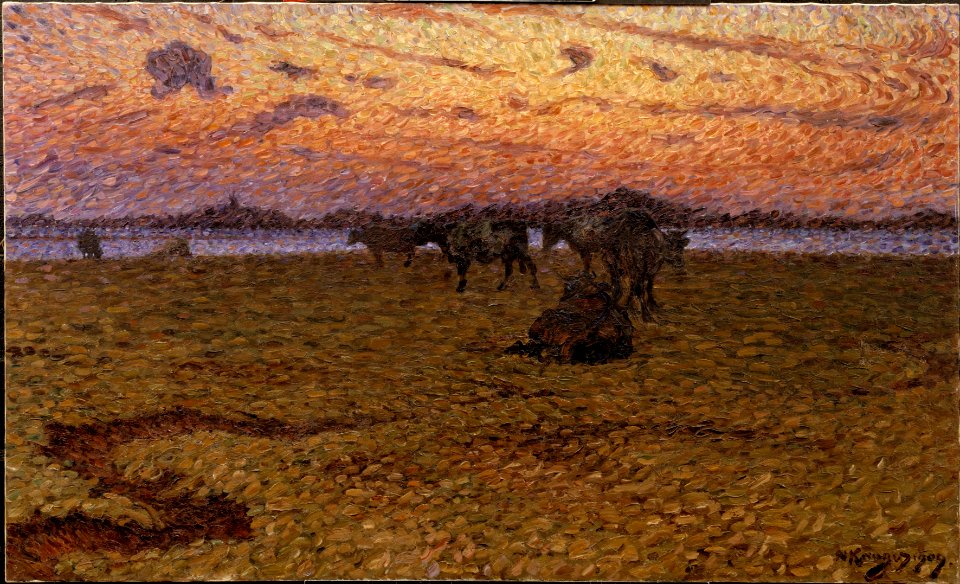 Cows on the Beach (Nils Kreuger) - Nationalmuseum - 19347