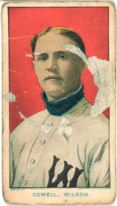 Cowell, Wilson Team, baseball card portrait LCCN2007683809