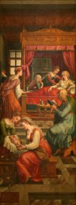 Michiel Coxie - The Birth of the Virgin