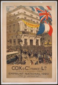 Cox & Co. - (France) Ld. . . . Emprunt national 1920 . . . On y souscrit LCCN99613503