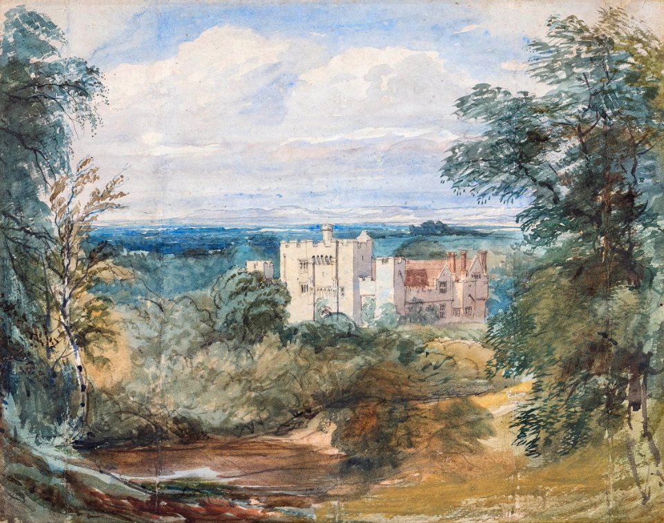 Cox-Jnr-98092 - Hever Castle - circa 1850