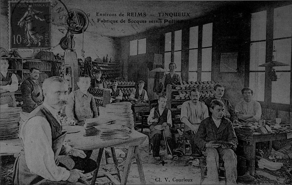 CP 07875 Tinqueux fabrique Pellier
