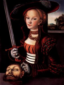 Lucas Cranach d. Ä. - Judith Victorious - WGA05720