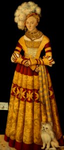 Lucas Cranach the Elder - Duchess Katharina von Mecklenburg - Google Art Project