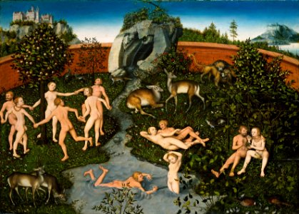 Lucas Cranach d.Ä. - Das Goldene Zeitalter (Nasjonalgalleriet, Oslo)