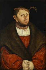 Lucas Cranach d.Ä. - Kurprinz Johann Friedrich von Sachsen (1526, Klassik Stiftung Weimar)
