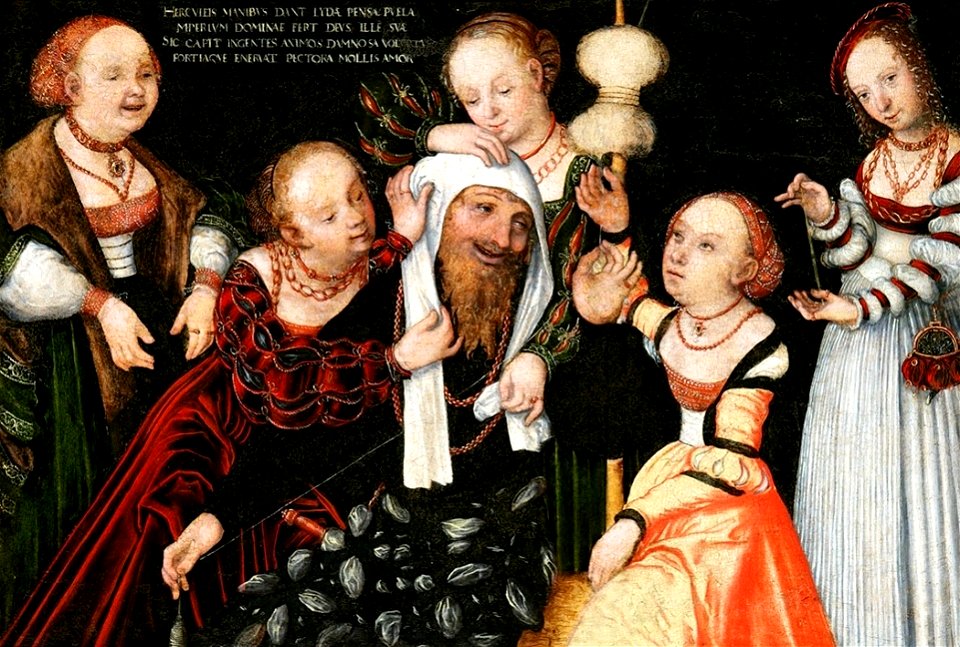 Cranach the Elder Hercules and Omphale