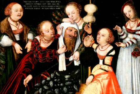 Cranach the Elder Hercules and Omphale