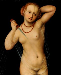 Lucas Cranach (I) - Lucretia (Kunstmuseum Basel). Free illustration for personal and commercial use.