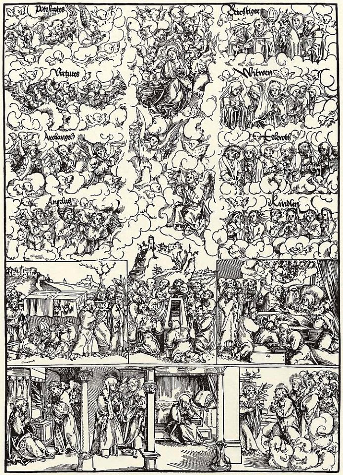 Cranach d Ae Marienleben Tod Mariae