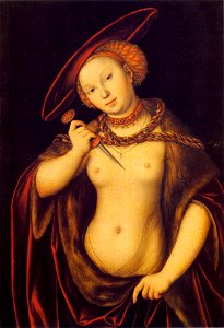 Lucas Cranach d.Ä. - Lucretia (1525, priv. collection)