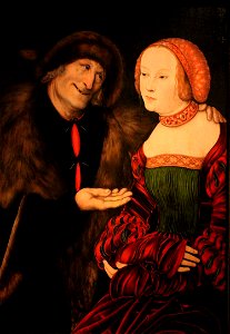 Lucas Cranach - Der verliebte Alte2
