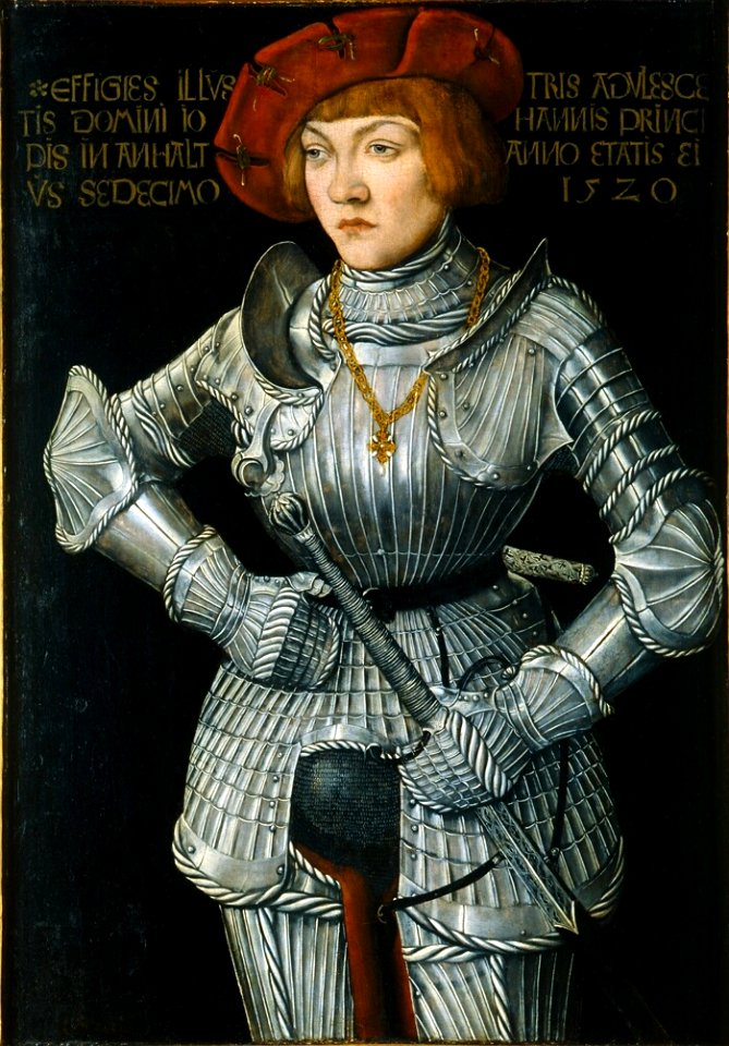 Lucas Cranach d.Ä. - Fürst Johann von Anhalt (Jagdschloss Grunewald)