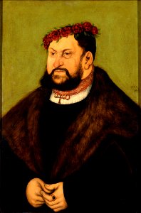 Lucas Cranach d.Ä. - Kurfürst Johann der Beständige von Sachsen (1526)