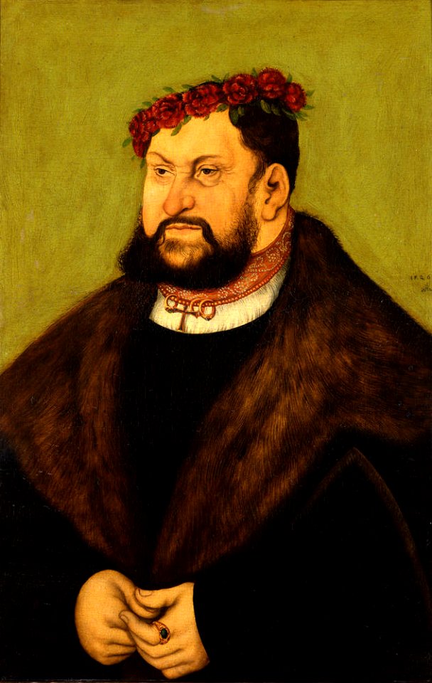 Lucas Cranach d.Ä. - Kurfürst Johann der Beständige von Sachsen
