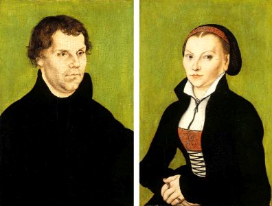 Cranach, Lucas (I) - Martin Luther - Katharina Bora - Christies 