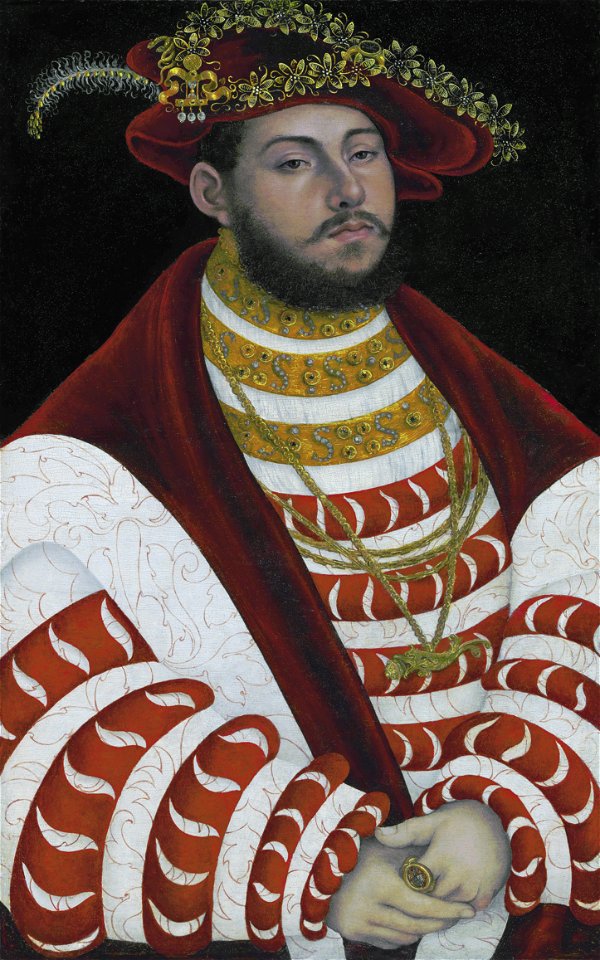 John Frederick I, Elector of Saxony (1503-1554), by Lucas Cranach I