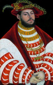 John Frederick I, Elector of Saxony (1503-1554), by Lucas Cranach I