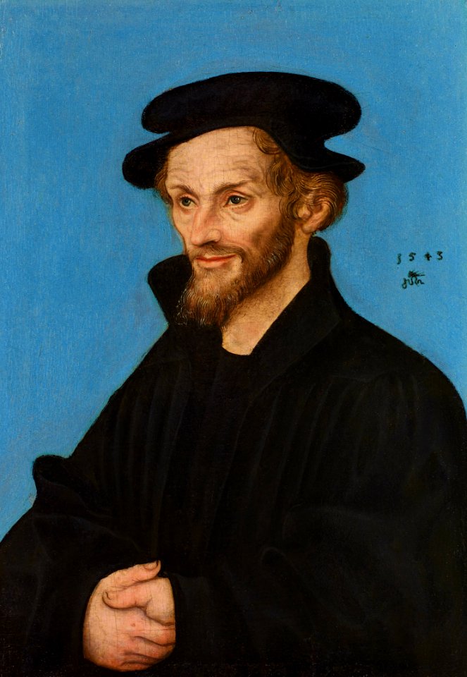 Cranach melanchton 1543