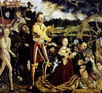Lucas Cranach d. Ä. - The Martyrdom of St Catherine - WGA05653