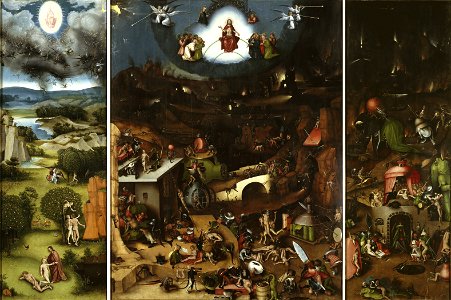 Lucas Cranach d.Ä. - Flügelaltar mit dem Jüngsten Gericht