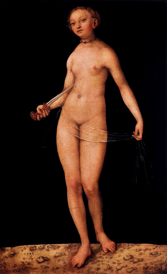 Lucas Cranach d. Ä. - Lucretia - WGA05633