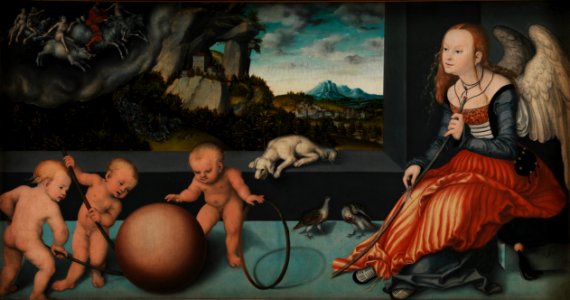 Lucas Cranach the Elder - Melancholy - Google Art Project. Free illustration for personal and commercial use.