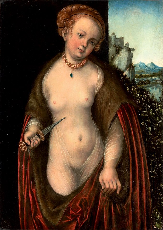 Lucas Cranach d.Ä. - Lukrezia
