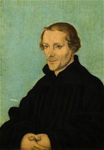 Lucas Cranach (I) - Bildnis Philipp Melanchthons 1532 (Eremitage)
