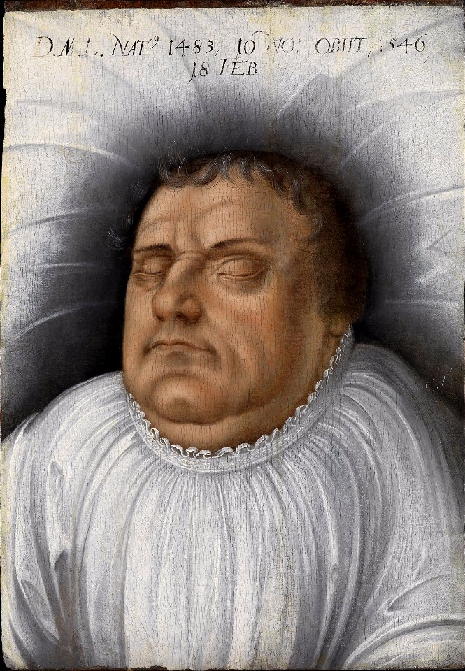 Luther auf dem Totenbett Karlsruhe