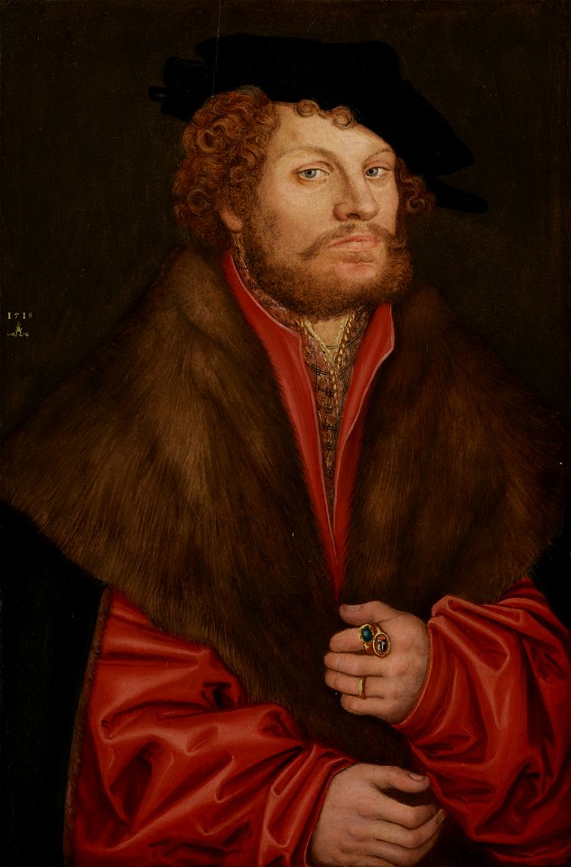 Lucas Cranach d.Ä. - Bildnis des Moritz Büchner