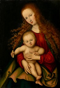 Lucas Cranach (I) - Madonna mit Kind (Kunstmuseum Basel)