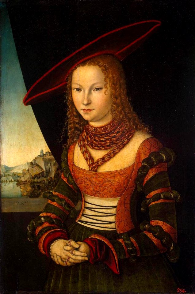 Lucas Cranach d. Ä. - Portrait of a Woman - WGA05679